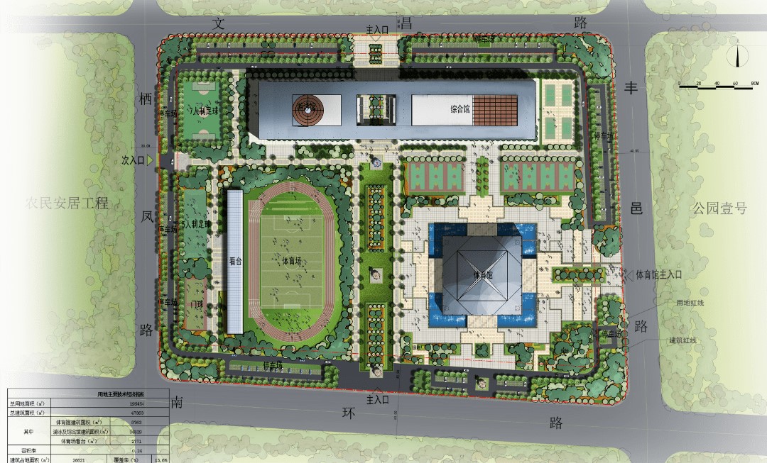 中交建筑集团有限公司丰县体育中心项目